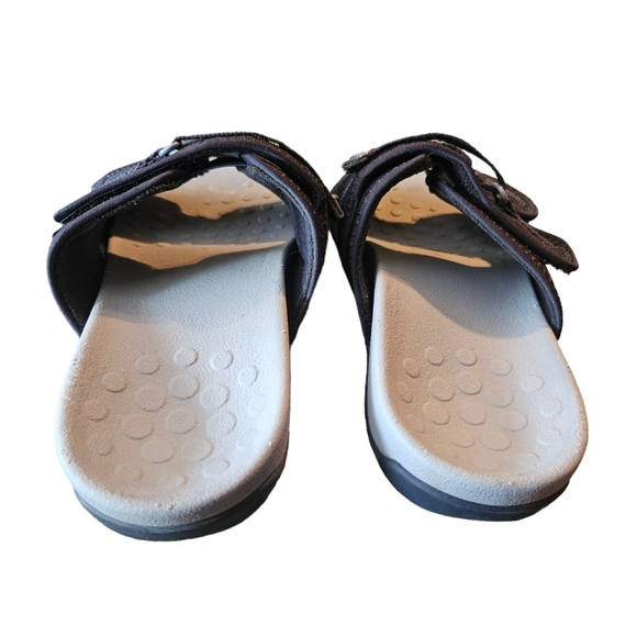 VIONIC Size 7 Sarah Blue Orthotic Adjustable Women's Sandals - Picture 3 of 7